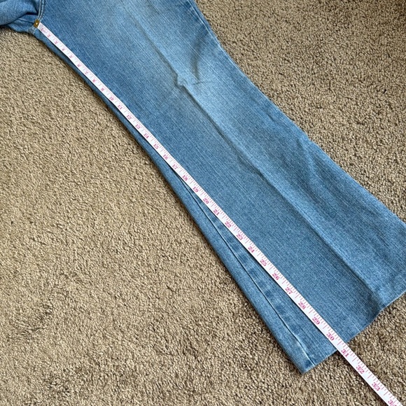 Vintage Y2K Roxy Low Rise Bootcut Flare Light Wash Jeans - Picture 9 of 10